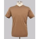 Caramel Basic V-Neck T-Shirt