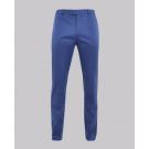 Blue Stretch Slim Leg Suit Trouser