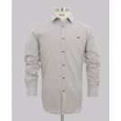 Moroccan Blue Minimal Slim Fit Shirt