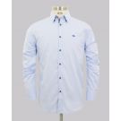 Light Blue Fine Dobby Slim Fit Shirt