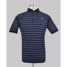 Kurt Geiger Classic Blue Reg Fit Stripe Golfer