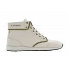 Kurt Geiger Leather Fold Over Mid-cut Sneaker