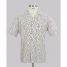 Kurt Geiger Cotton Linen Design Short Sleeve Shirt