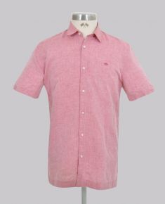 Kurt Geiger Cotton Linen Short Sleeve Shirt